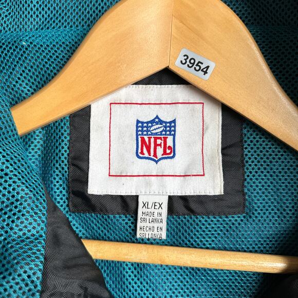 Miami Dolphins Windbreaker Jacket Men's XL Athletic‎ Embroidered Football - Picture 2 of 9